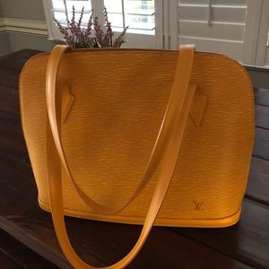 Authentic Louis Vuitton yellow Ltd edition purse